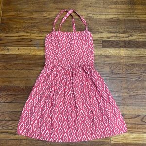 Abercrombie & Fitch Pink White Polk a Dot Dress